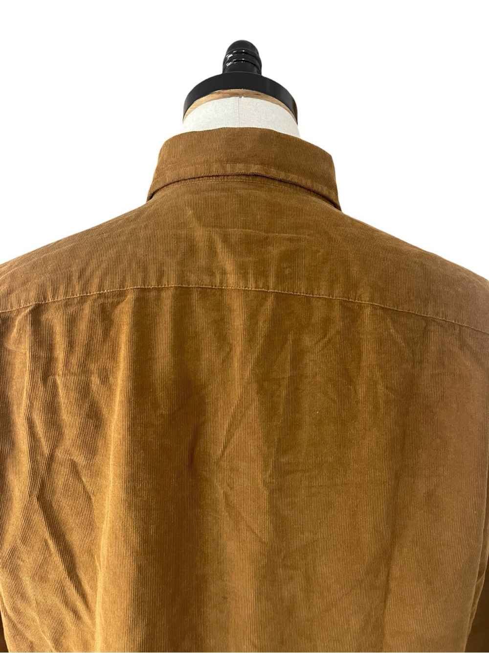 UNTUCKit Caprone Cord Corduroy Button Down Shirt Brown - Picture 8 of 16